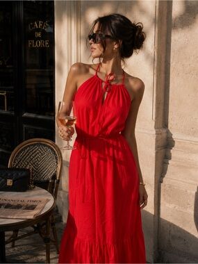 aurelia maxi dress banana republic Banana Republic Aurelia Linen-Blend Maxi Dress | Banana Republic